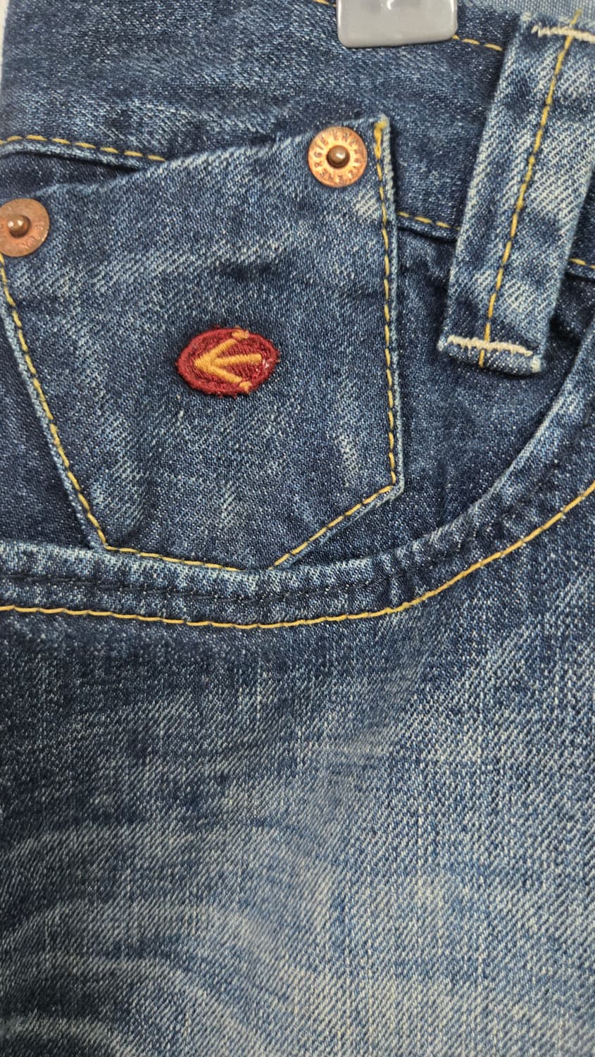 Energie 스트랩디테일 빈티지 데님팬츠 상품이미지2