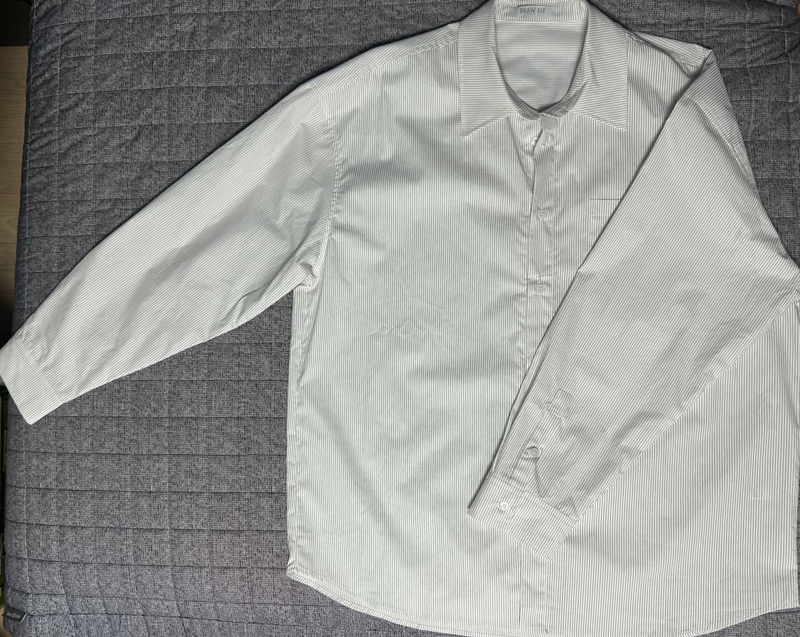 드로우핏 타이디 미니멀 스트라이프 셔츠 L 상품이미지2