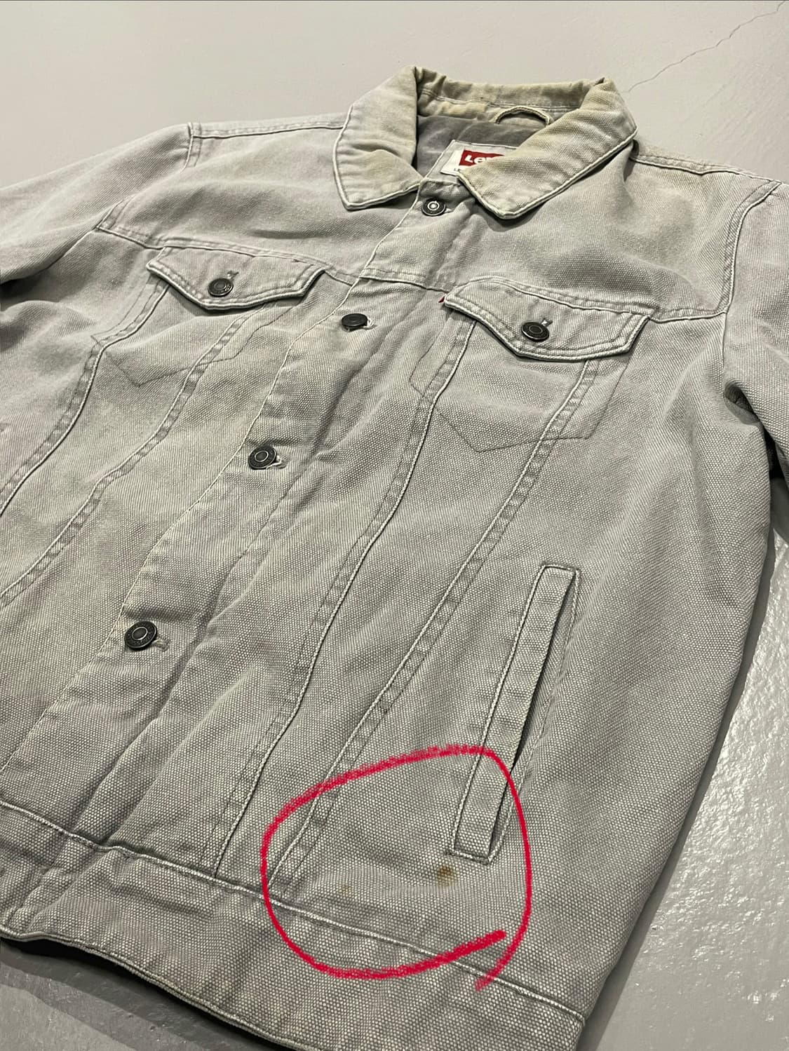 90‘s 리바이스 트러커 워크 자켓   상품이미지10