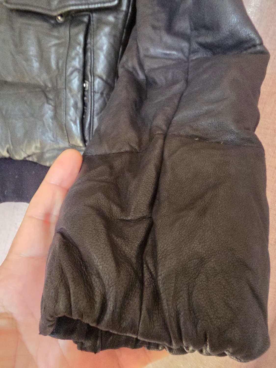 수입브랜드가죽패딩 46/90 상품이미지3