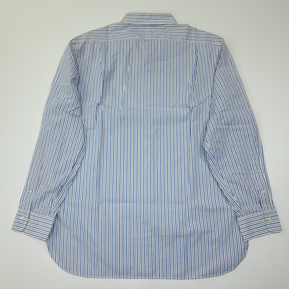 CL592 XL 폴로 코튼 슬림핏 스트라이프 블루 셔츠 남방 상품이미지6