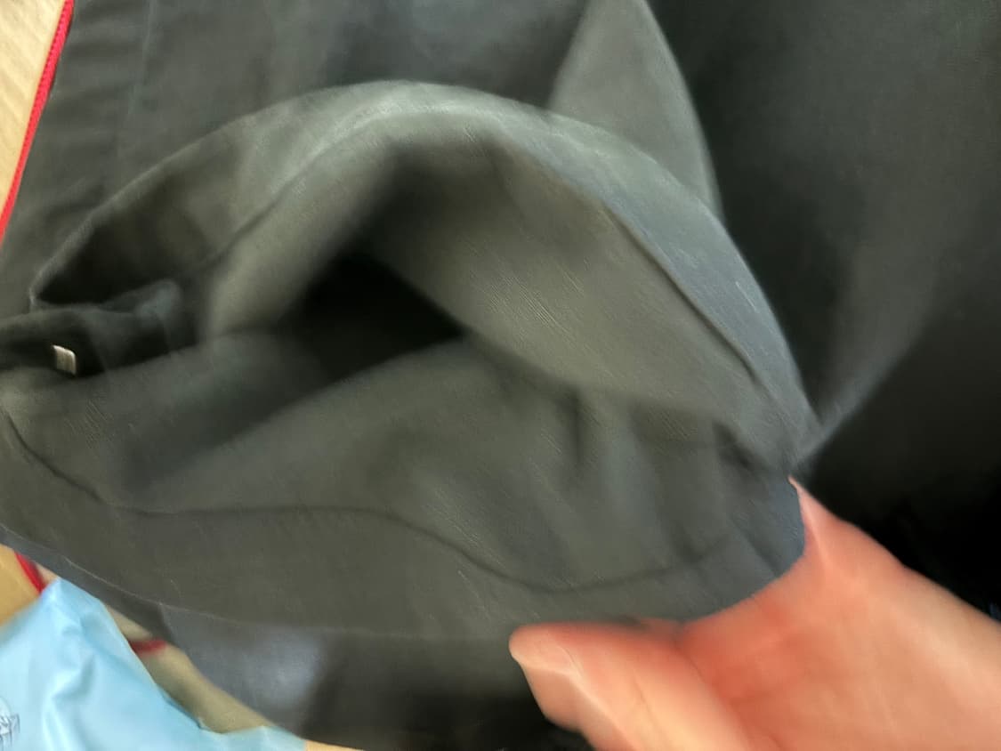 아르반 리프 커브드 팬츠 블랙 3 상품이미지4