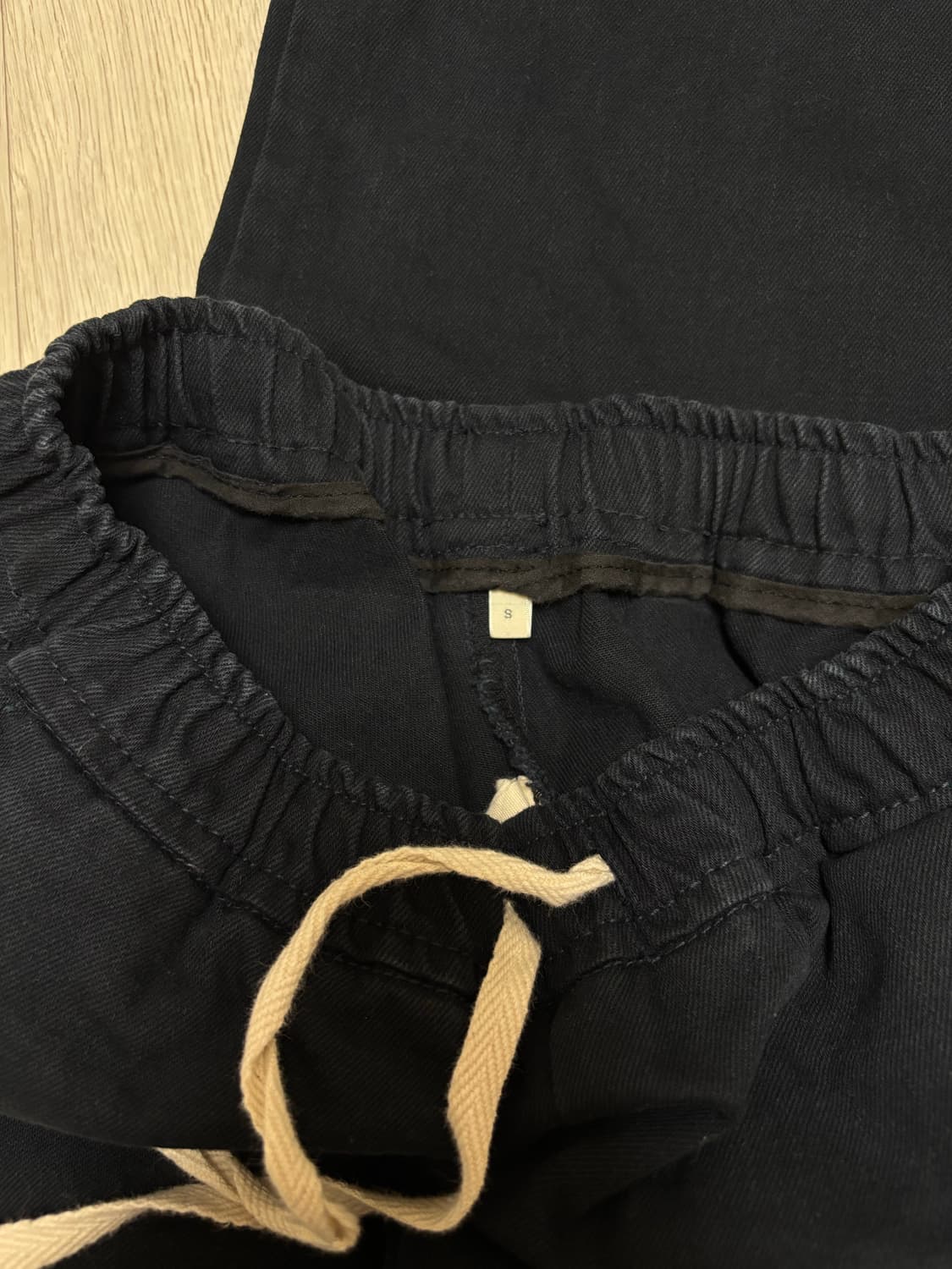 글로니 바지 COTTON TWILL PANTS (BLACK) 상품이미지6