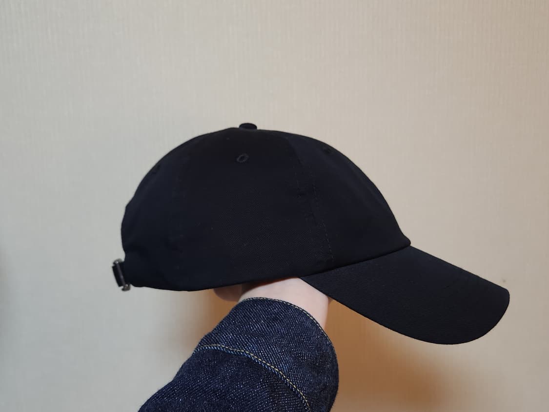 폴로 코튼 치노 볼캡 블랙 상품이미지2