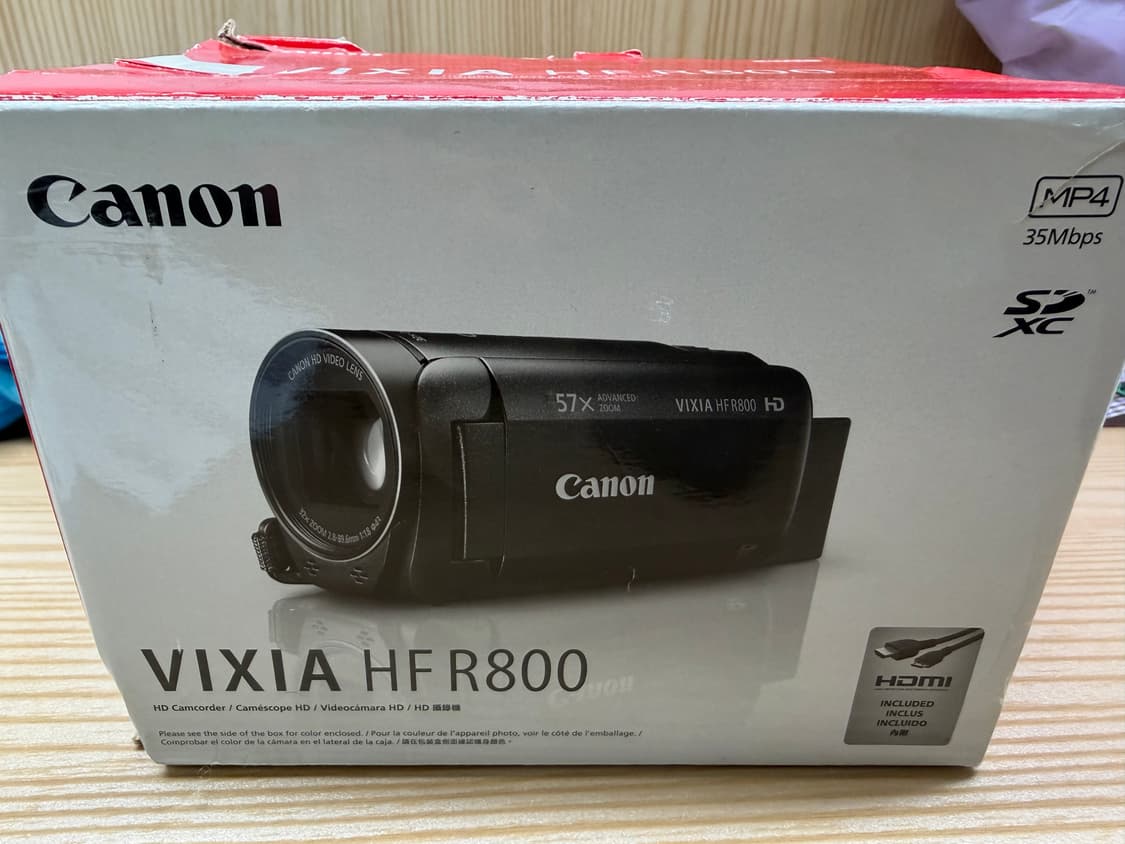Canon hf r800 팝니다 상품이미지1