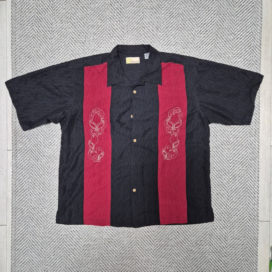 00s 빈티지 쿠바베라 셔츠 (XL) 상품이미지1