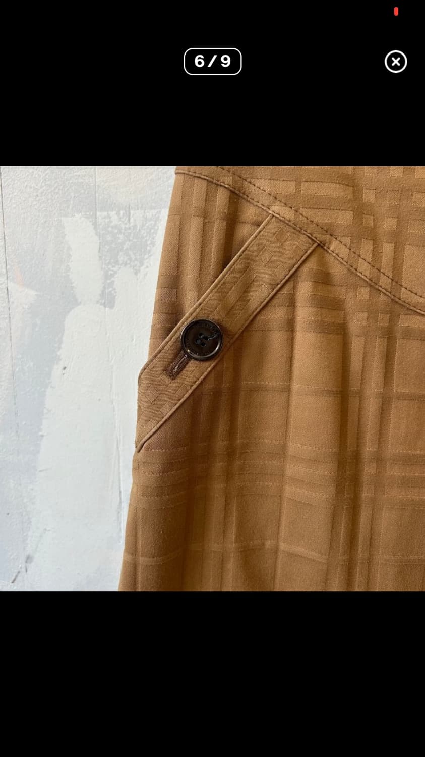 버버리 노바체크 더블 스커트 상품이미지6