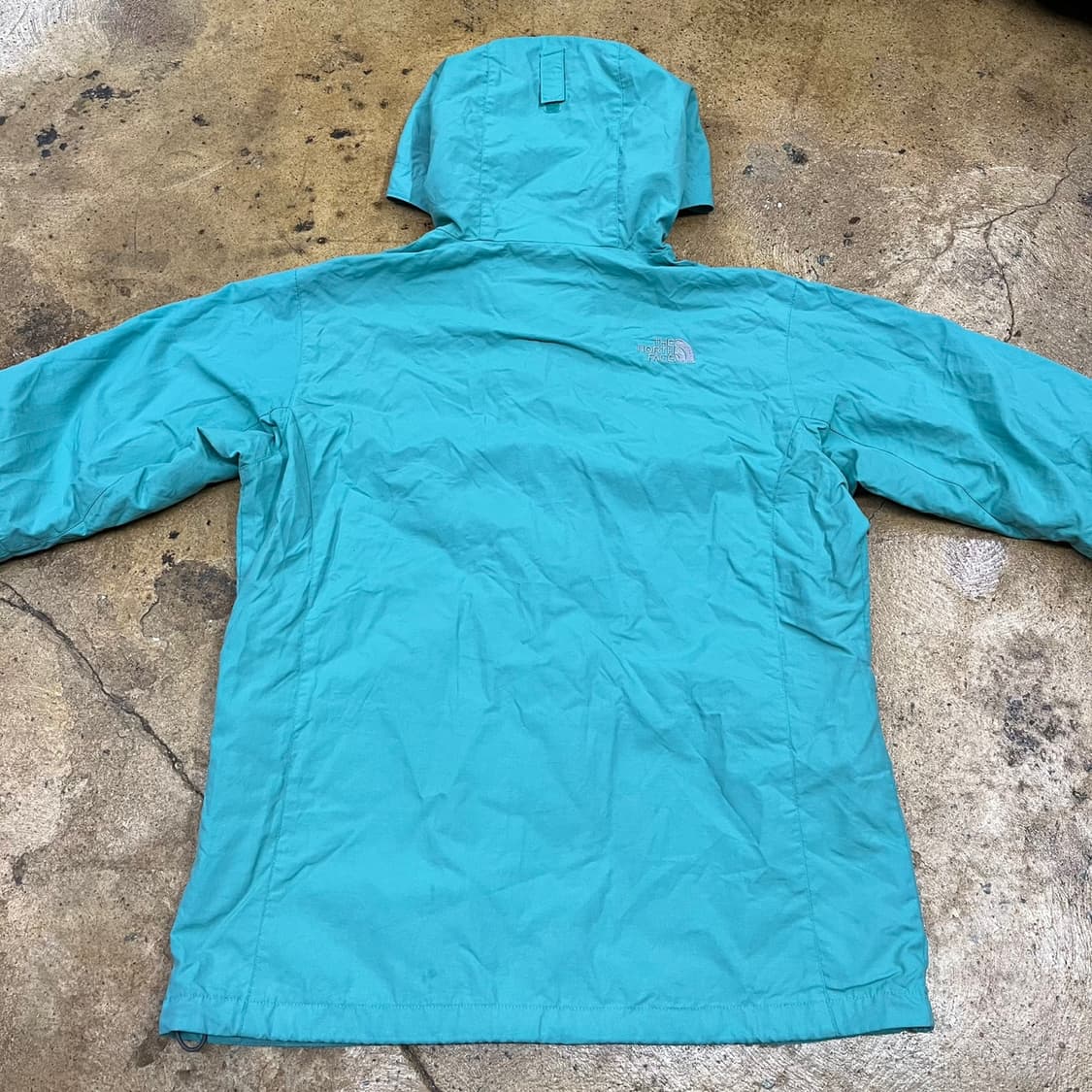 [정품/90,L] 노스페이스 바람막이 후드 자켓 민트 b14 상품이미지4
