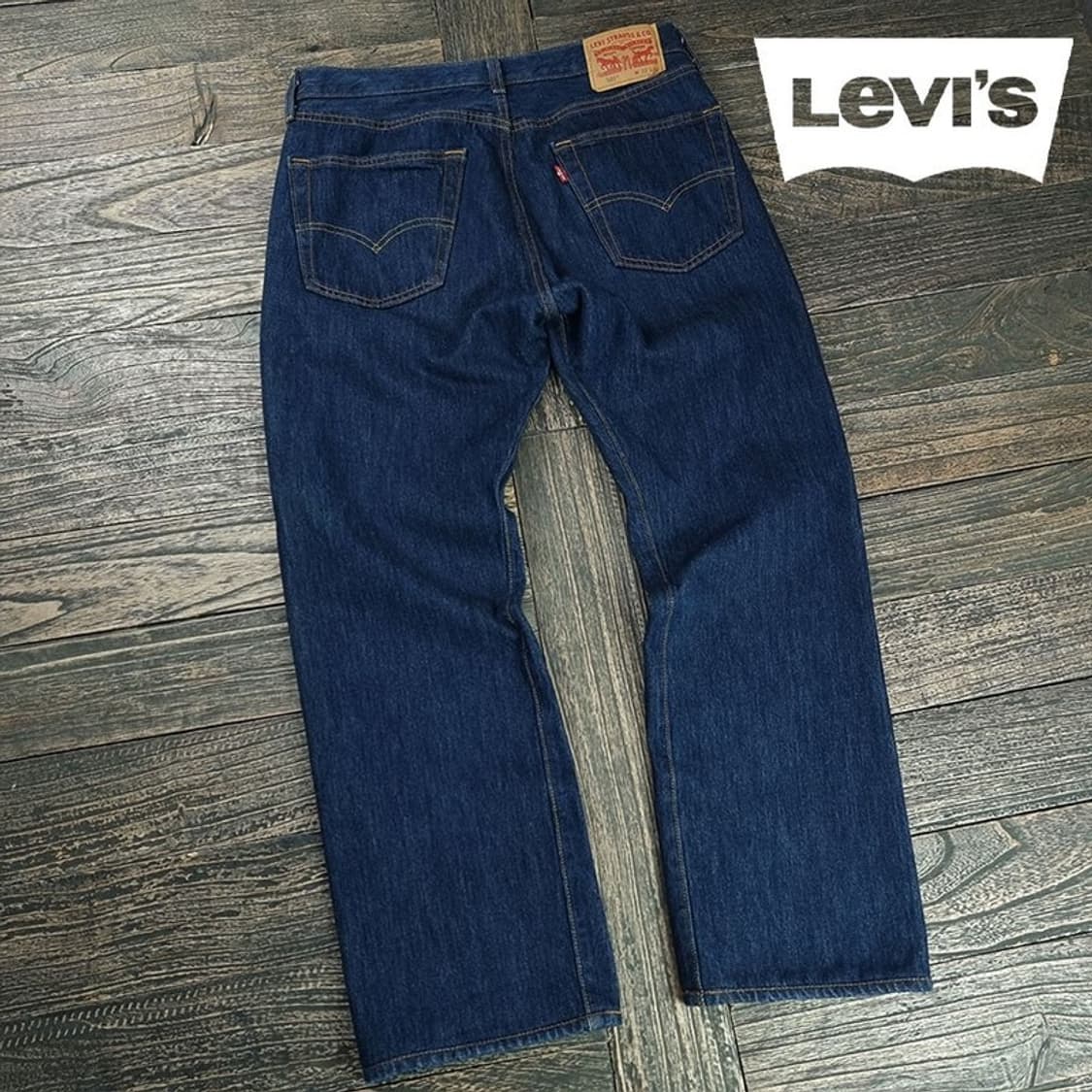 [리바이스] 501 생지 인디고 데님 팬츠 청바지 M19987 상품이미지1