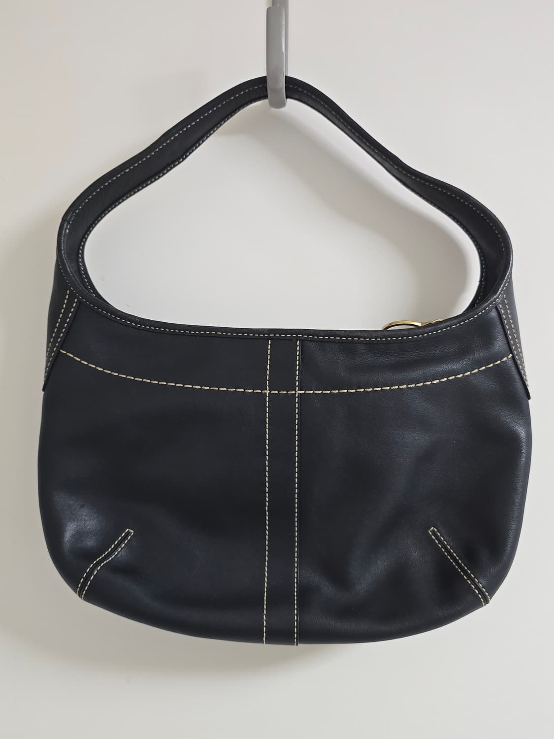 코치 coach 블랙 가죽 호보백 미니백 상품이미지2