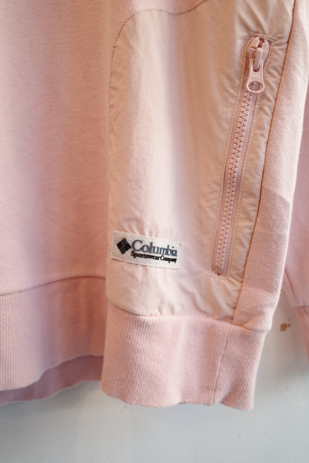 Columbia 콜럼비아 베이비핑크 맨투맨  상품이미지5