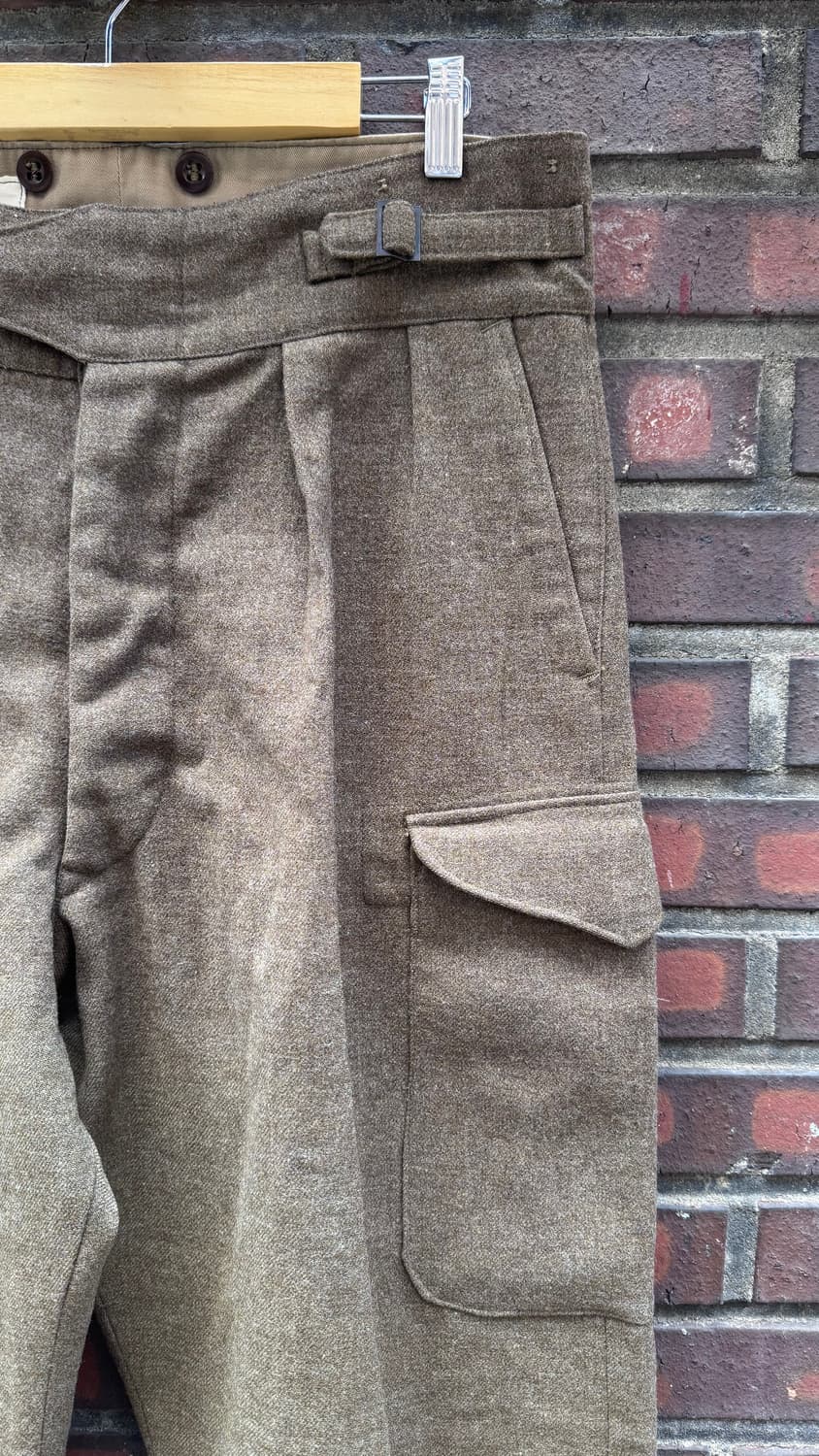 50s 100% Wool Battle Dress Pants NZ Made 상품이미지7