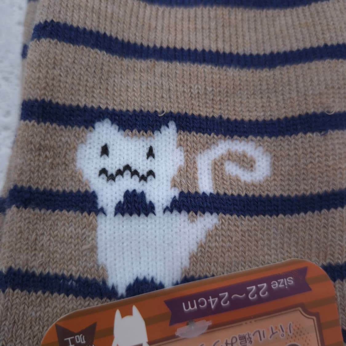 일본제 일본감성 고양이 파일양말 상품이미지2