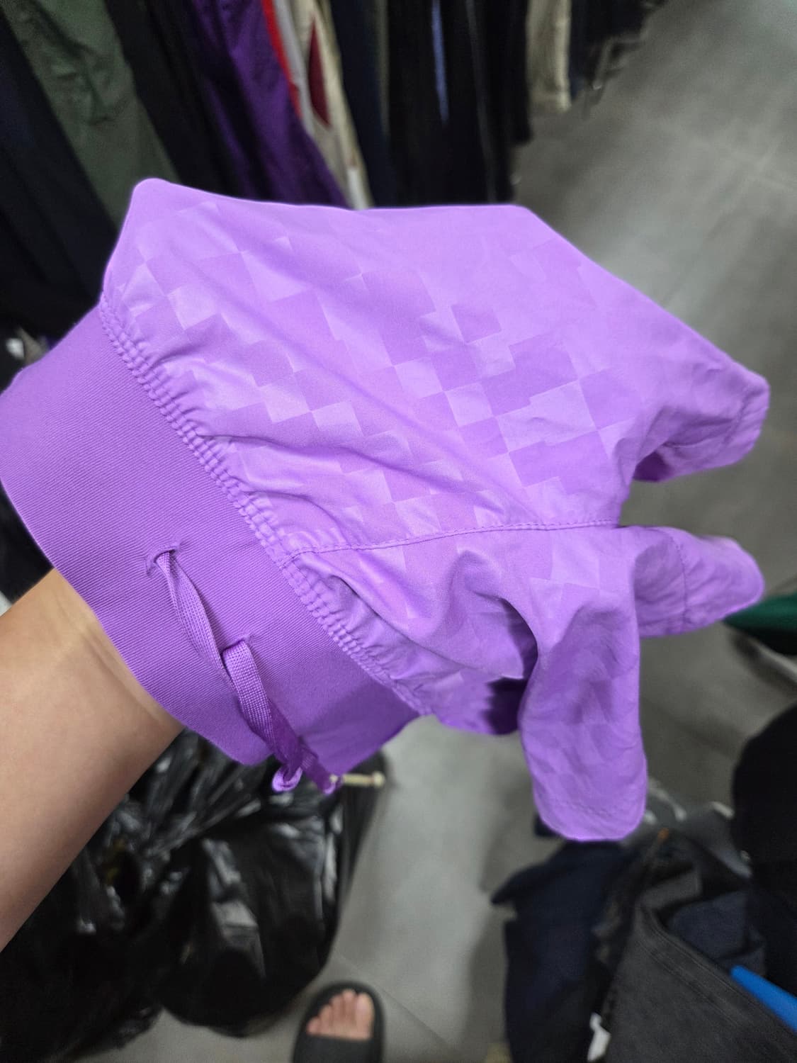 나이키 해외판 여성 체커보드 러닝 쇼츠반바지 xs 상품이미지7