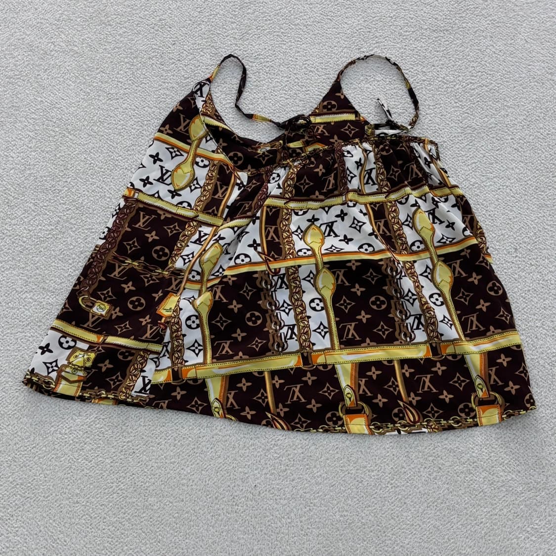 실측확인 빈티지 여성 탑 상의 0415E 상품이미지2