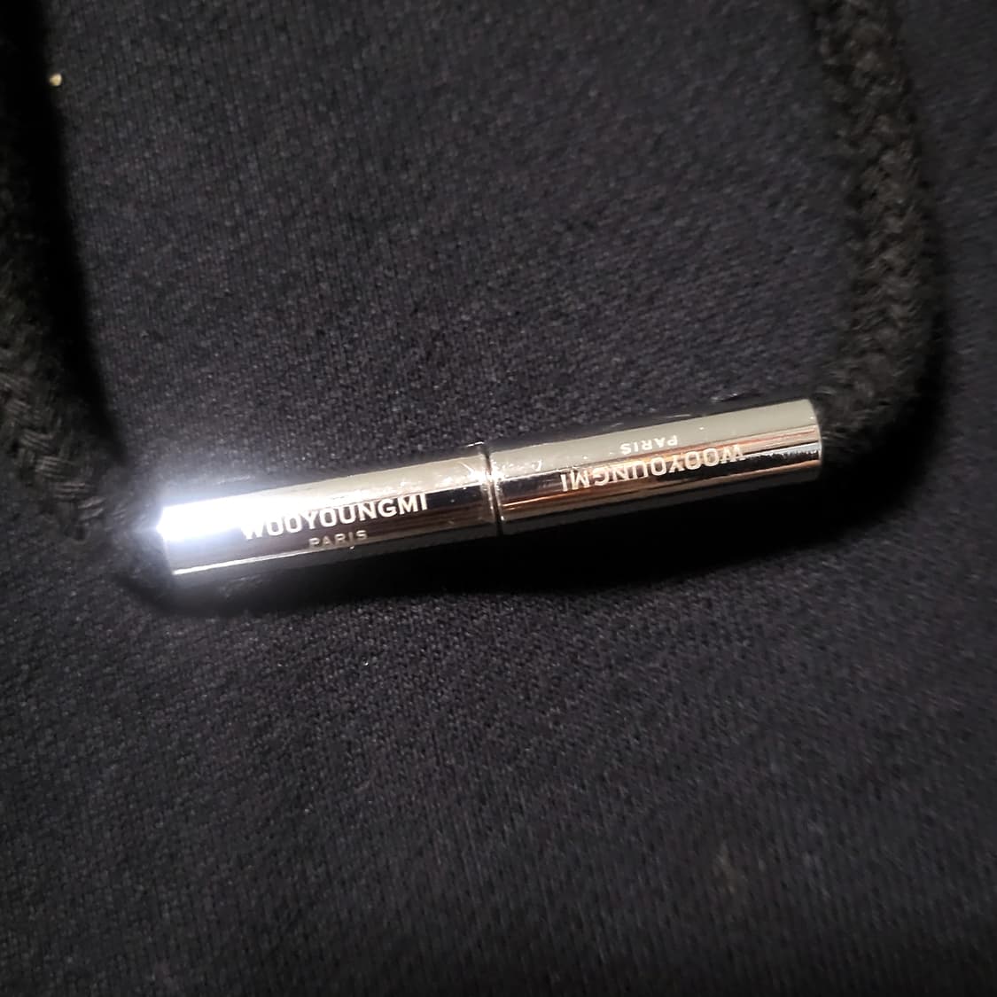 [새상품급/48 size]22SS 우영미 멀티 플라워 백로고 후드티 상품이미지5