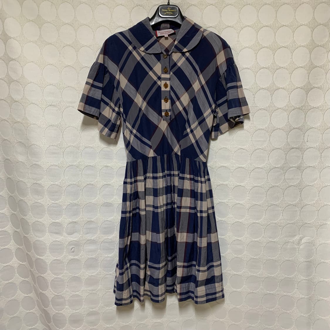 vivienne westwood체크 원피스 상품이미지3