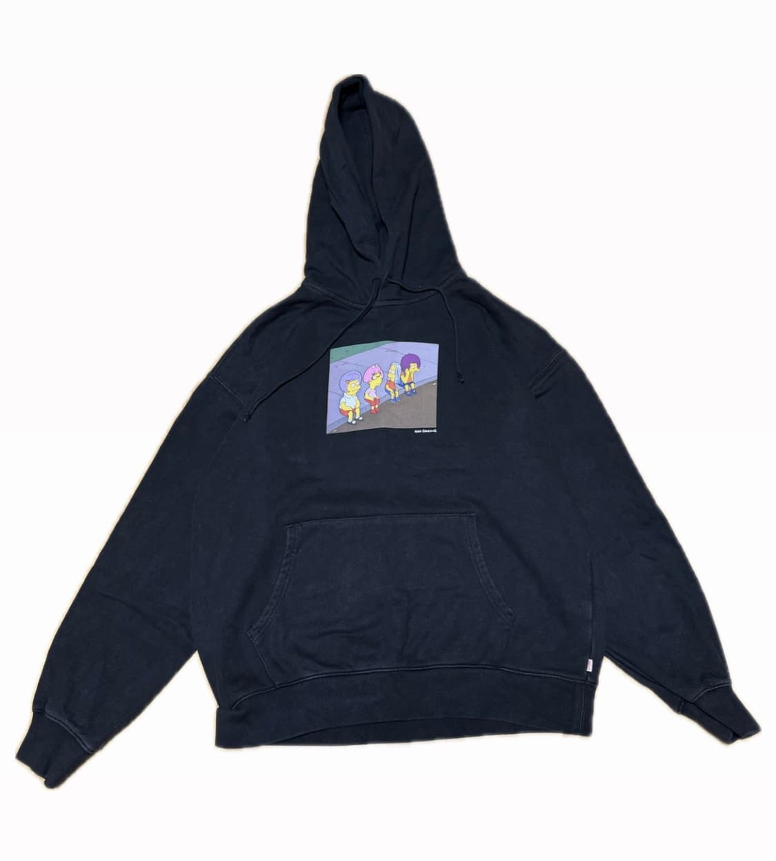 리바이스 심슨 블랙 후드티 상품이미지1