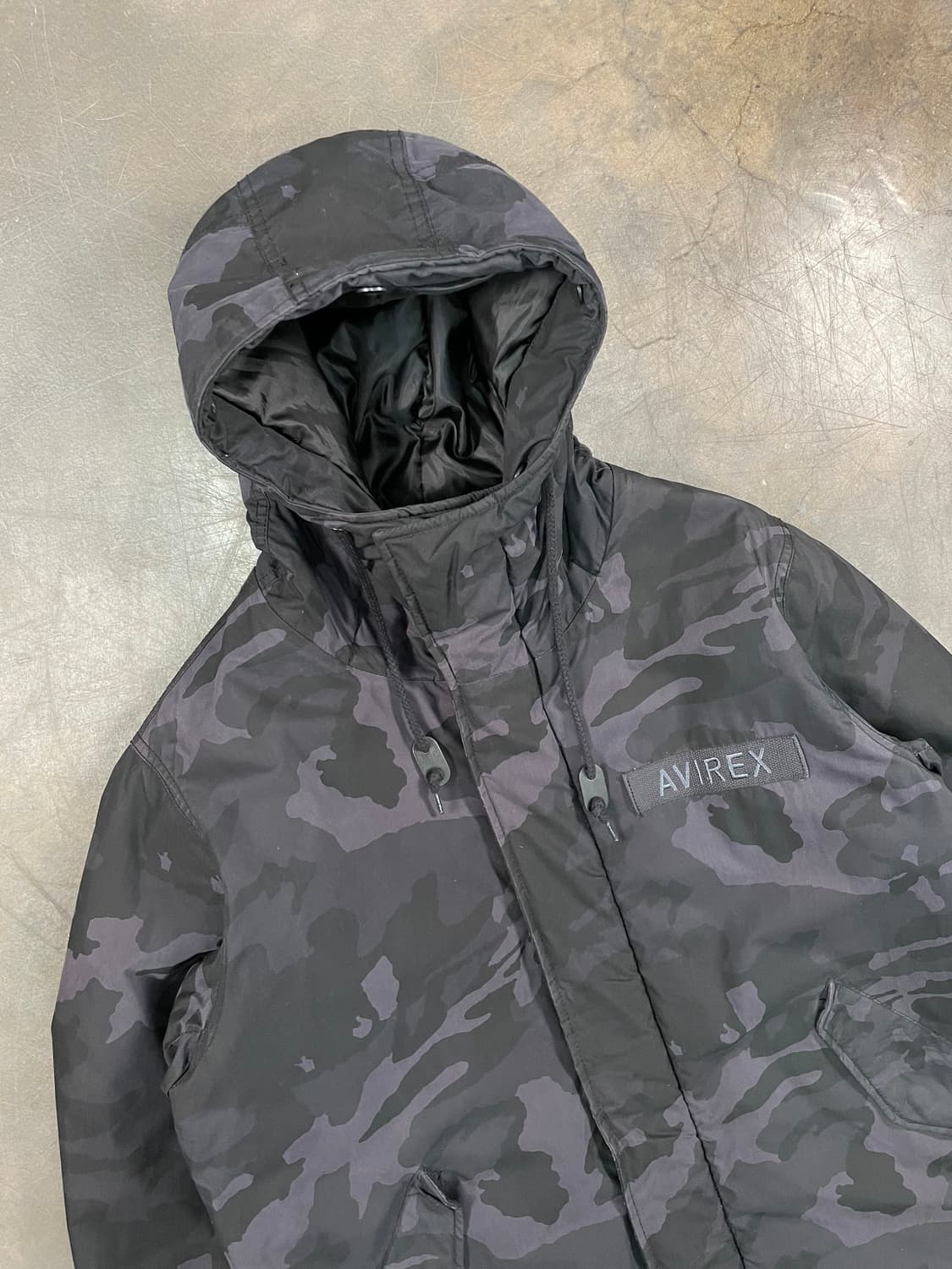 아비렉스 그레이카모 피쉬테일 파카 상품이미지3