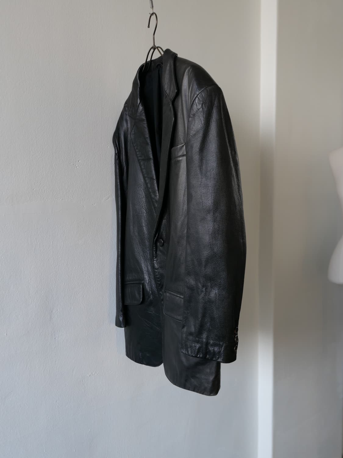 yohji yamamoto 80-90’s leather jacket  상품이미지3