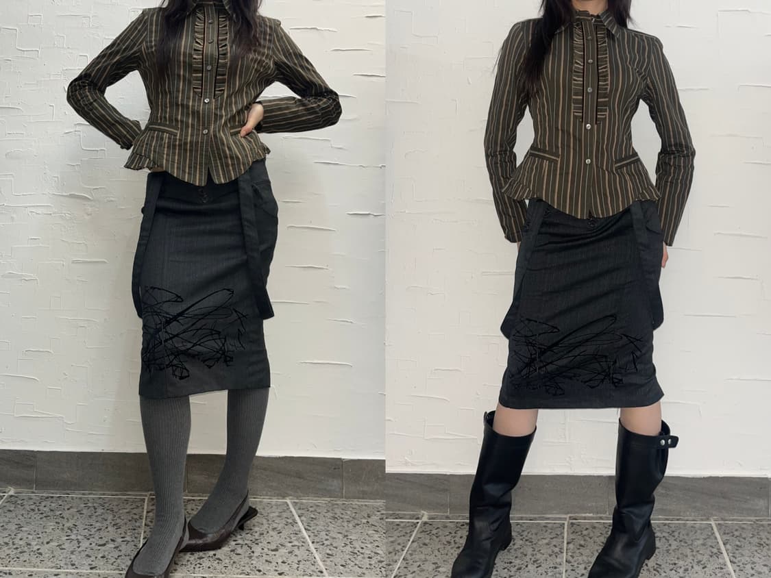 frill vintage shirts 상품이미지1