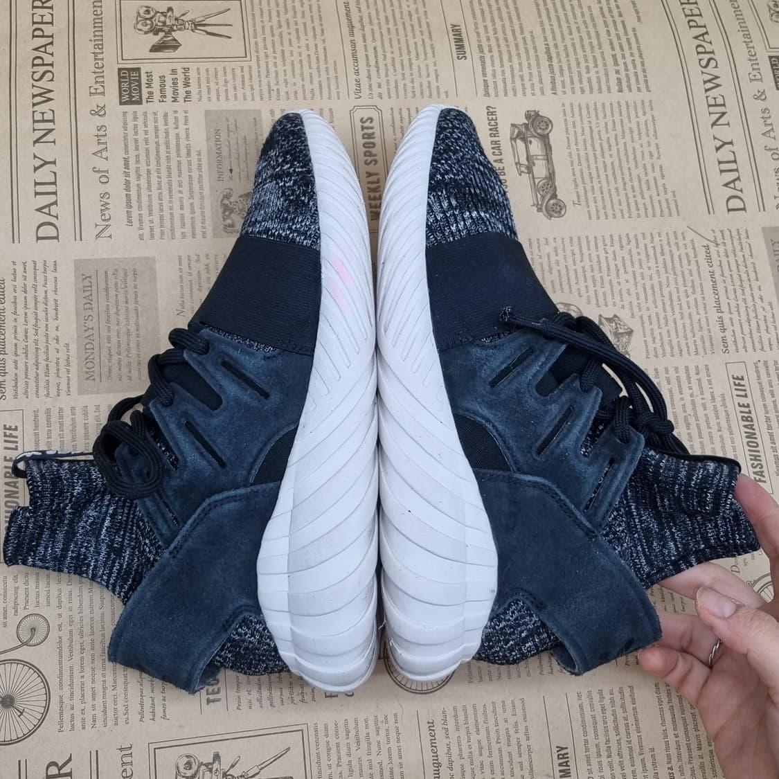 아디다스 튜블라 둠 검흰 스니커즈250 상품이미지5