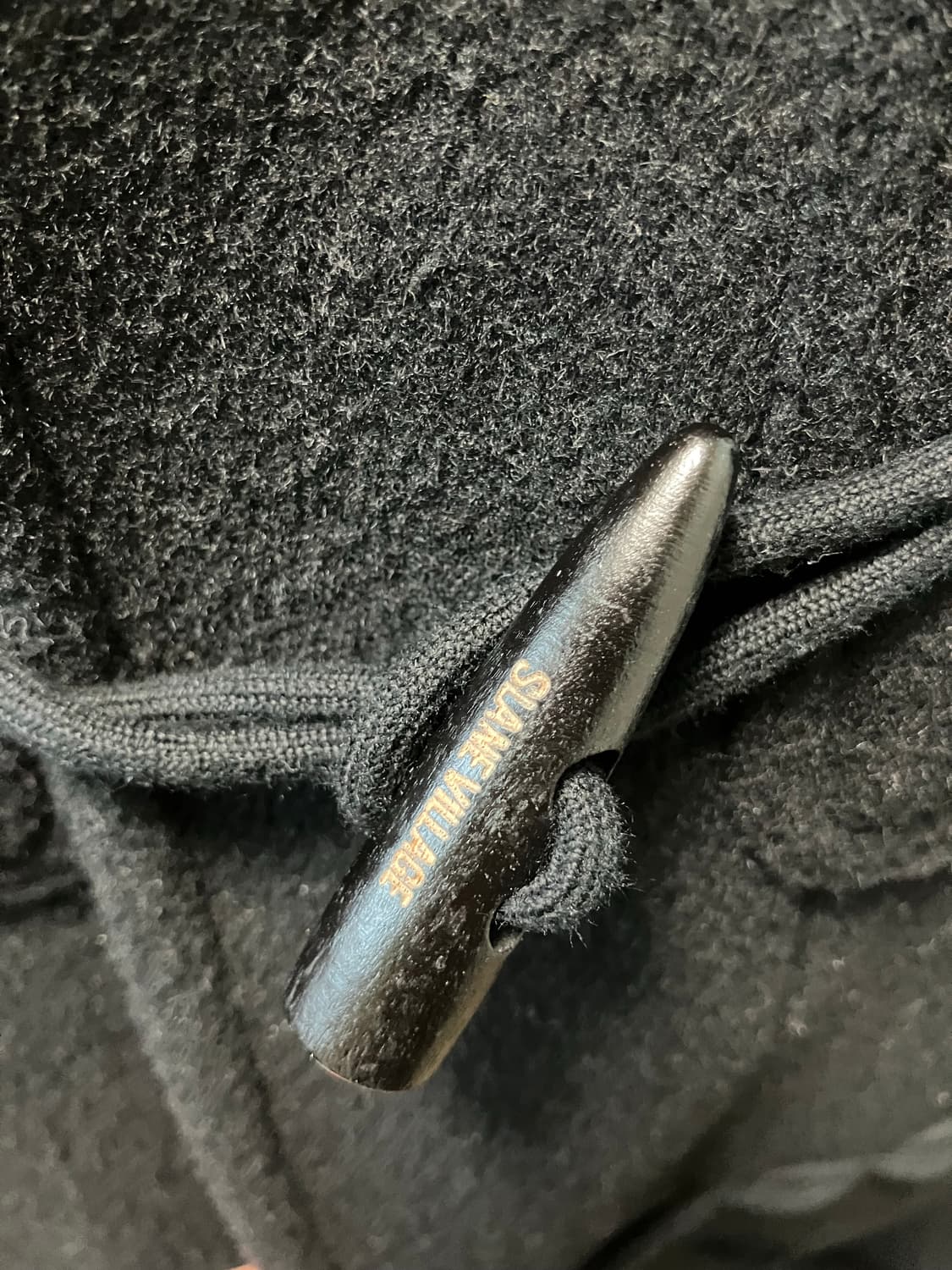 로파이 LOFI 더플코트 떡볶이 코트 블랙 상품이미지4