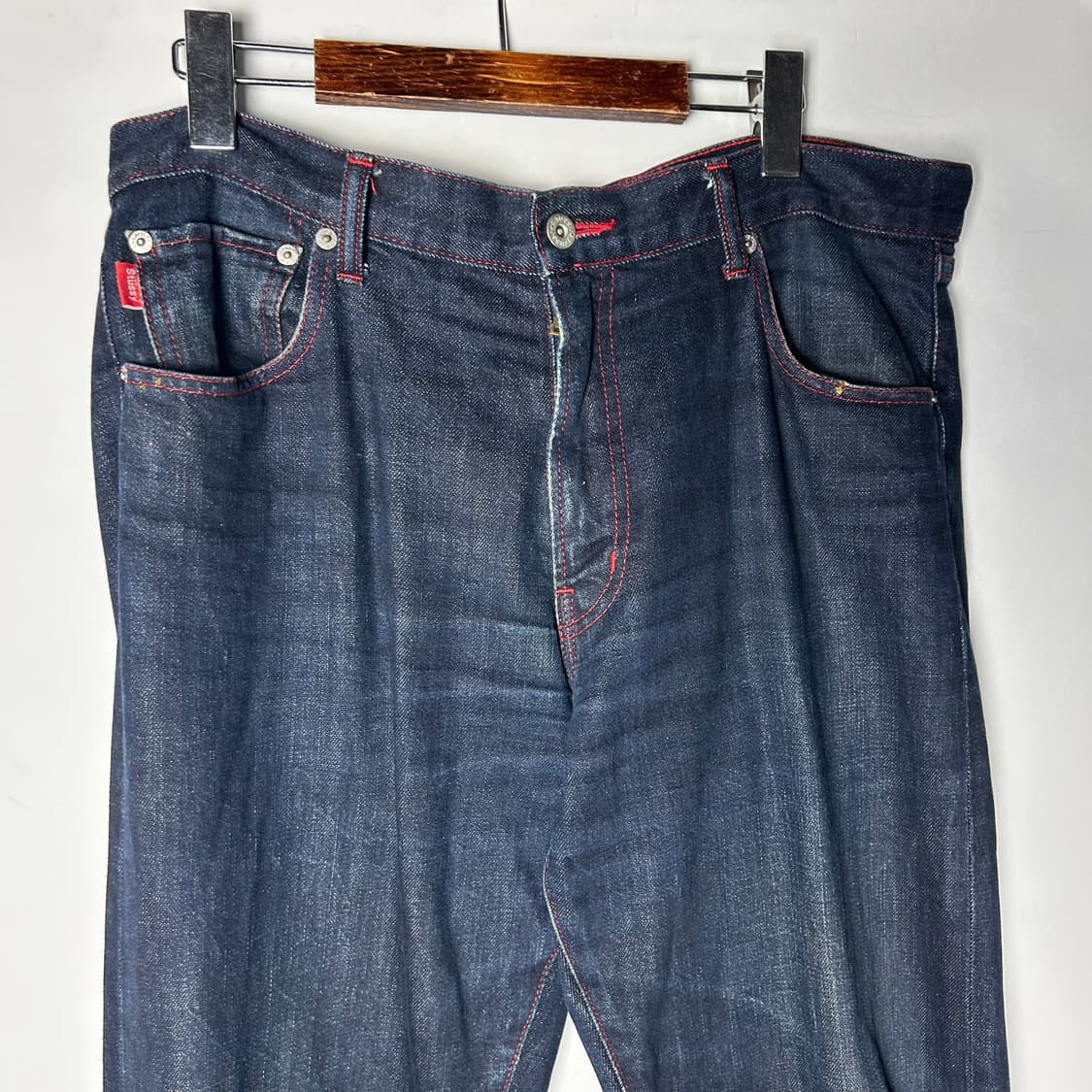 [STUSSY] 스투시 재팬 스티치 로고 데님팬츠 상품이미지4