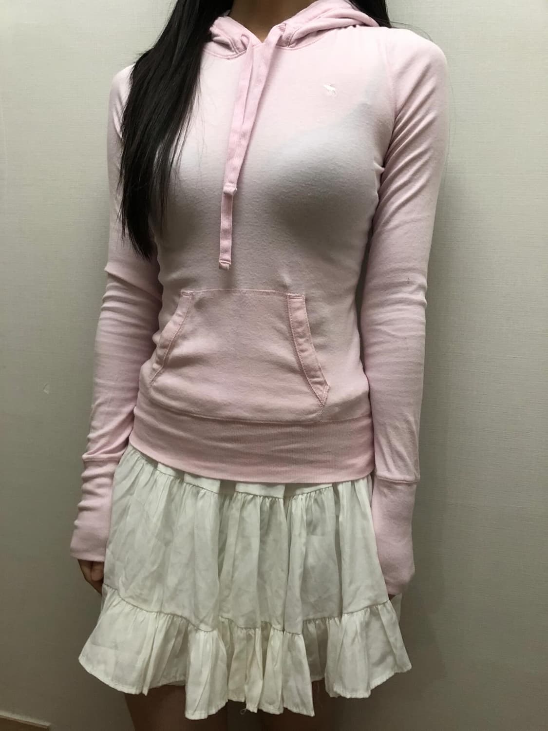 빈티지 아베크롬비 베이비핑크 후디 상품이미지7