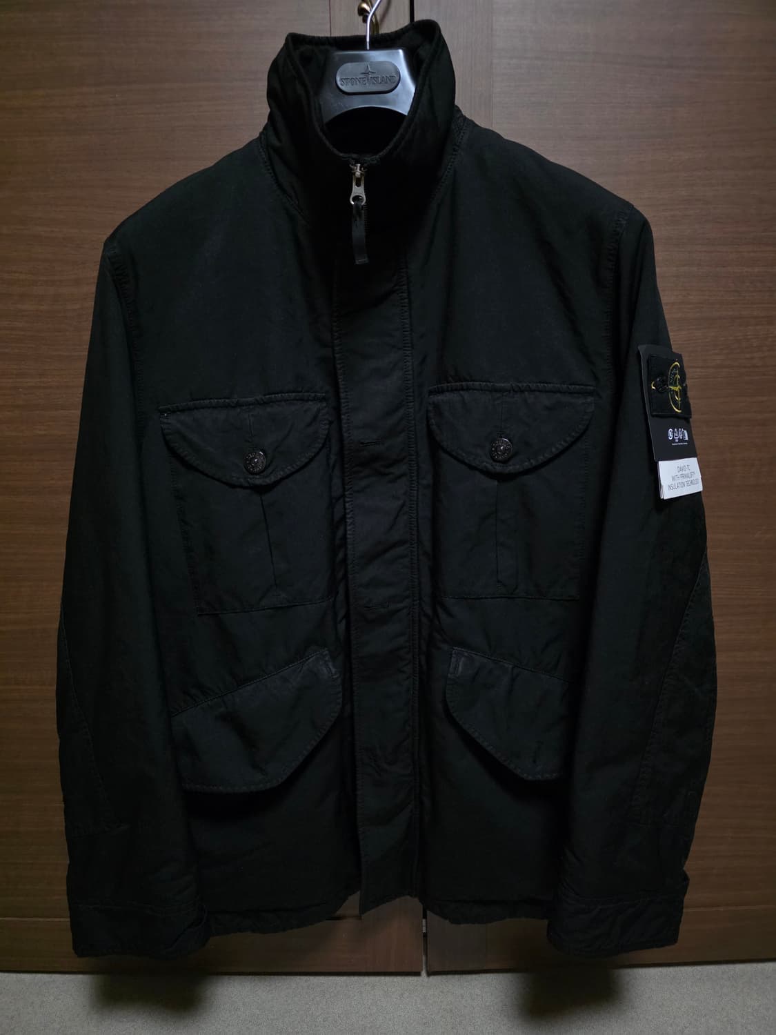 스톤아일랜드 david tc 자켓 블랙 L 상품이미지1