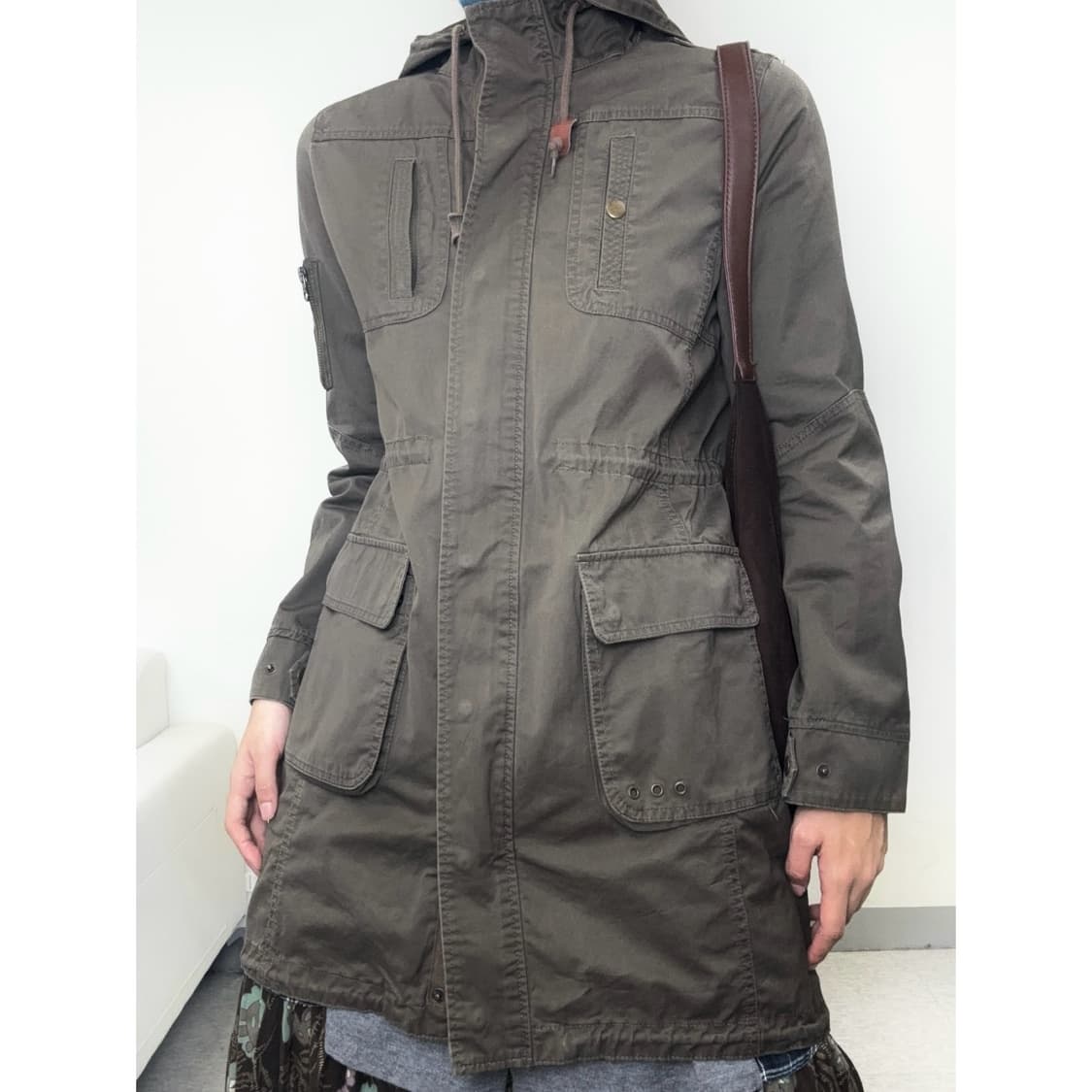 빈티지 카키 야상 자켓 상품이미지3