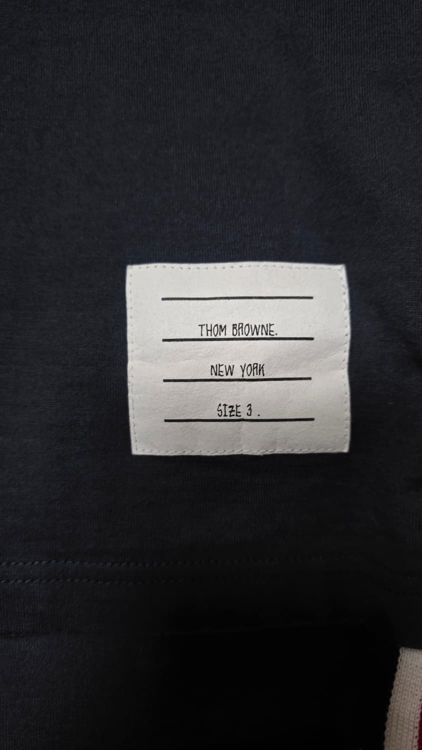 [백화점판,3]톰브라운 포켓반팔 네이비 상품이미지2