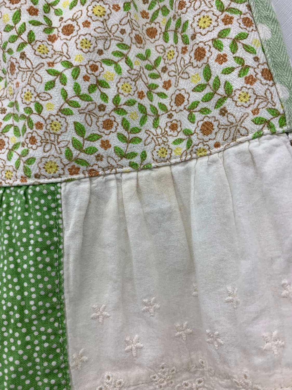 모리 패치워크 미디스커트 상품이미지6