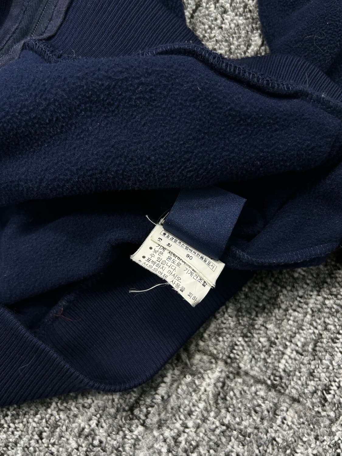 폴로 랄프로렌 골프 네이비 니트 집업 S 상품이미지7