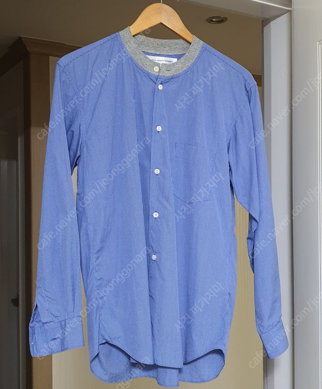 꼼데가르송 셔츠 노카라 셔츠 상품이미지2