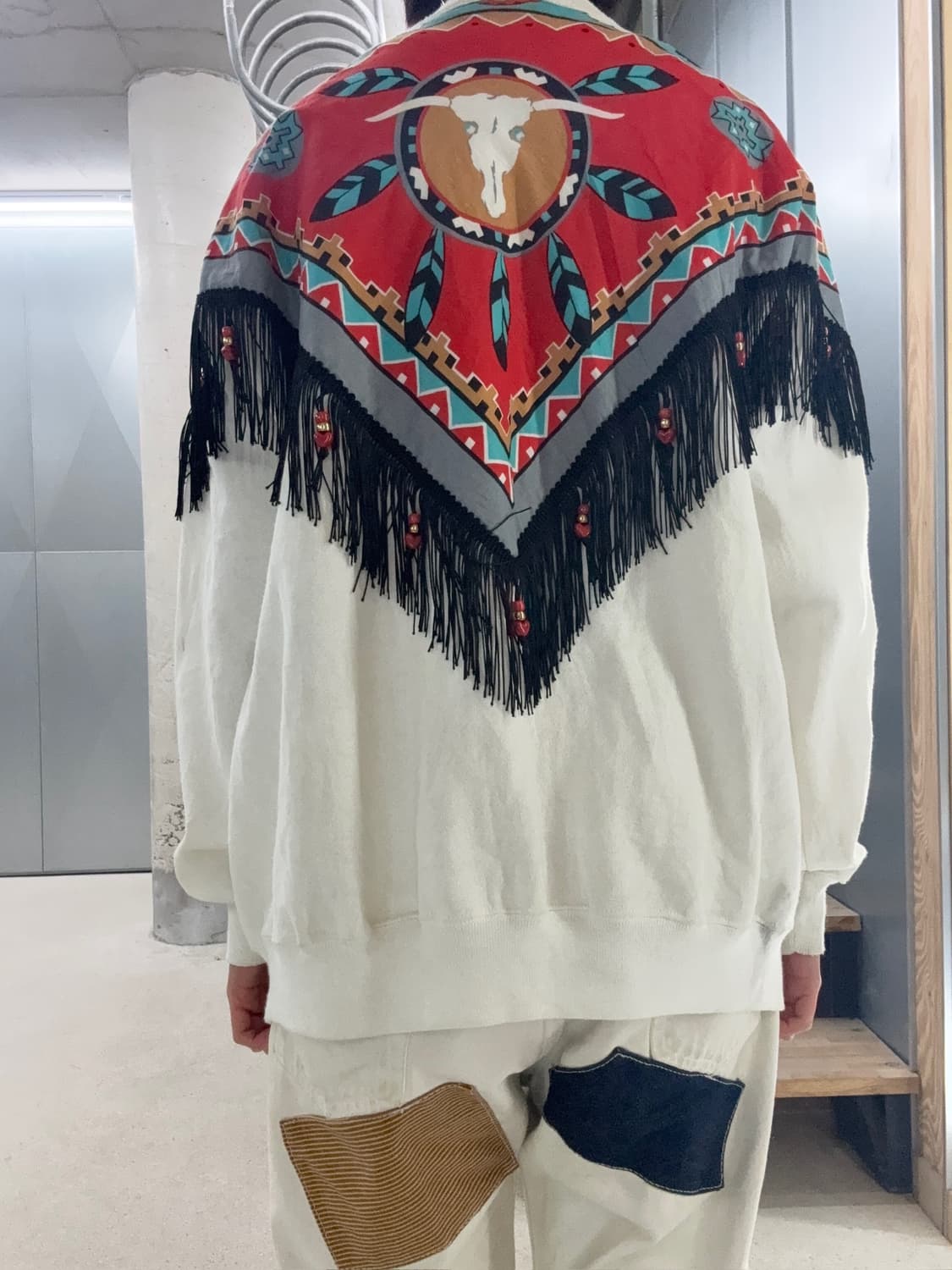 인디언 무드 빈티지 커스텀 자켓 상품이미지8