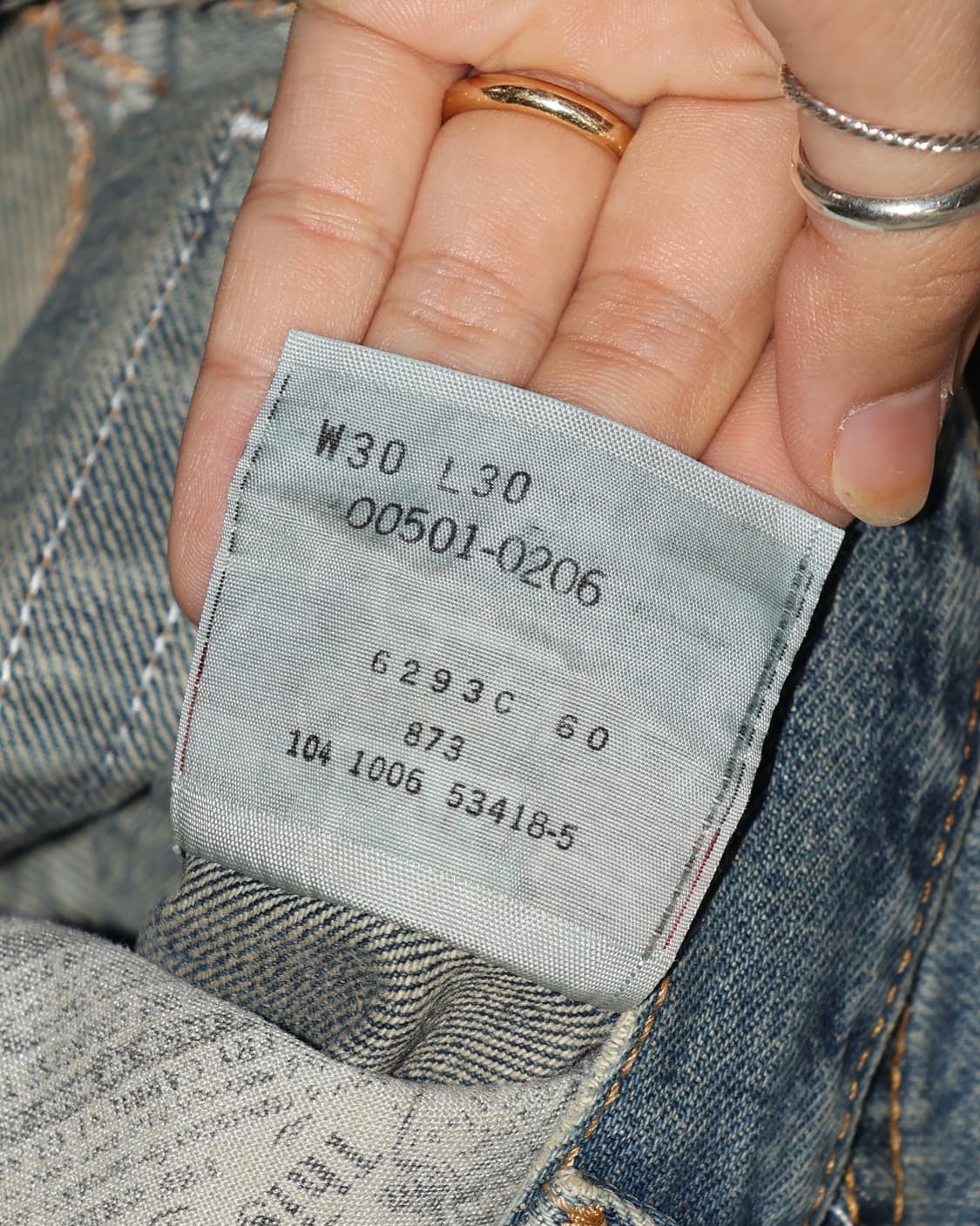 00‘s 리바이스 501 데님팬츠 [0-163] 상품이미지10