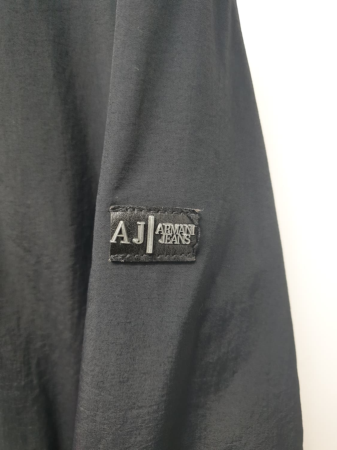 아르마니진 블랙 봄버 자켓 xl 54 상품이미지3