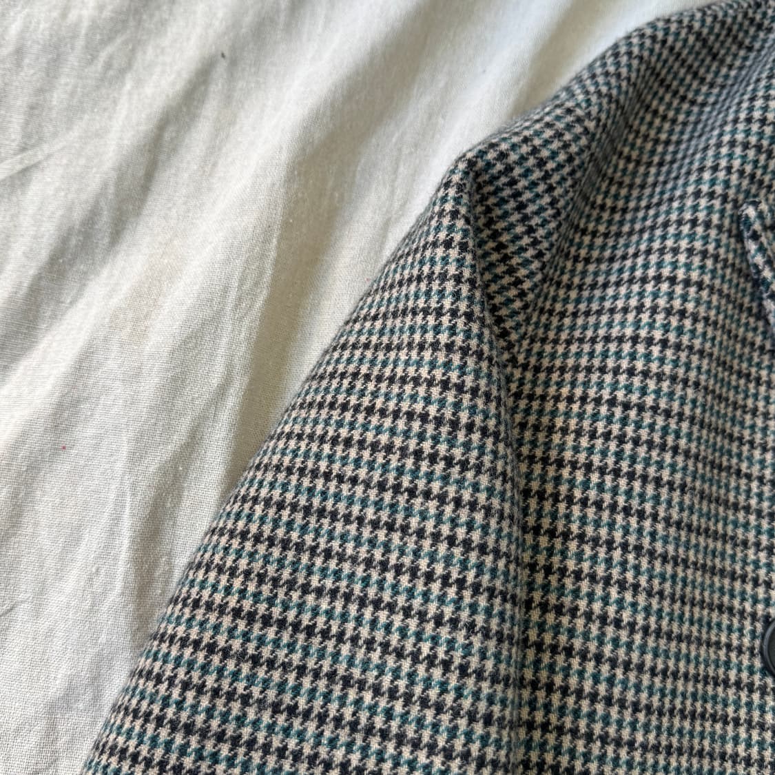 어텐션로우 그린체크 울 더블코트 1(100~) 상품이미지4