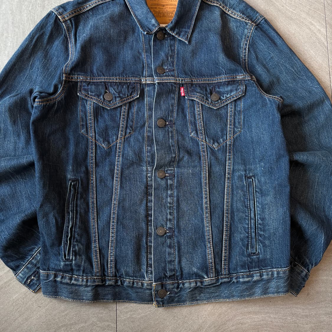 리바이스 정품 청 데님 자켓 상품이미지4