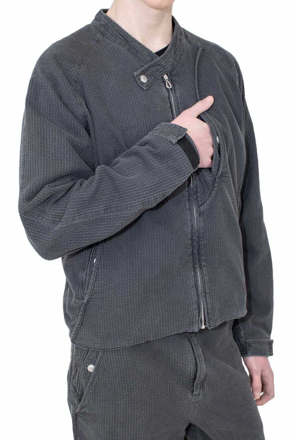 키코 코스타디노브 익스클루시브 mevre 데님 자켓 워시드 블랙 48 상품이미지3