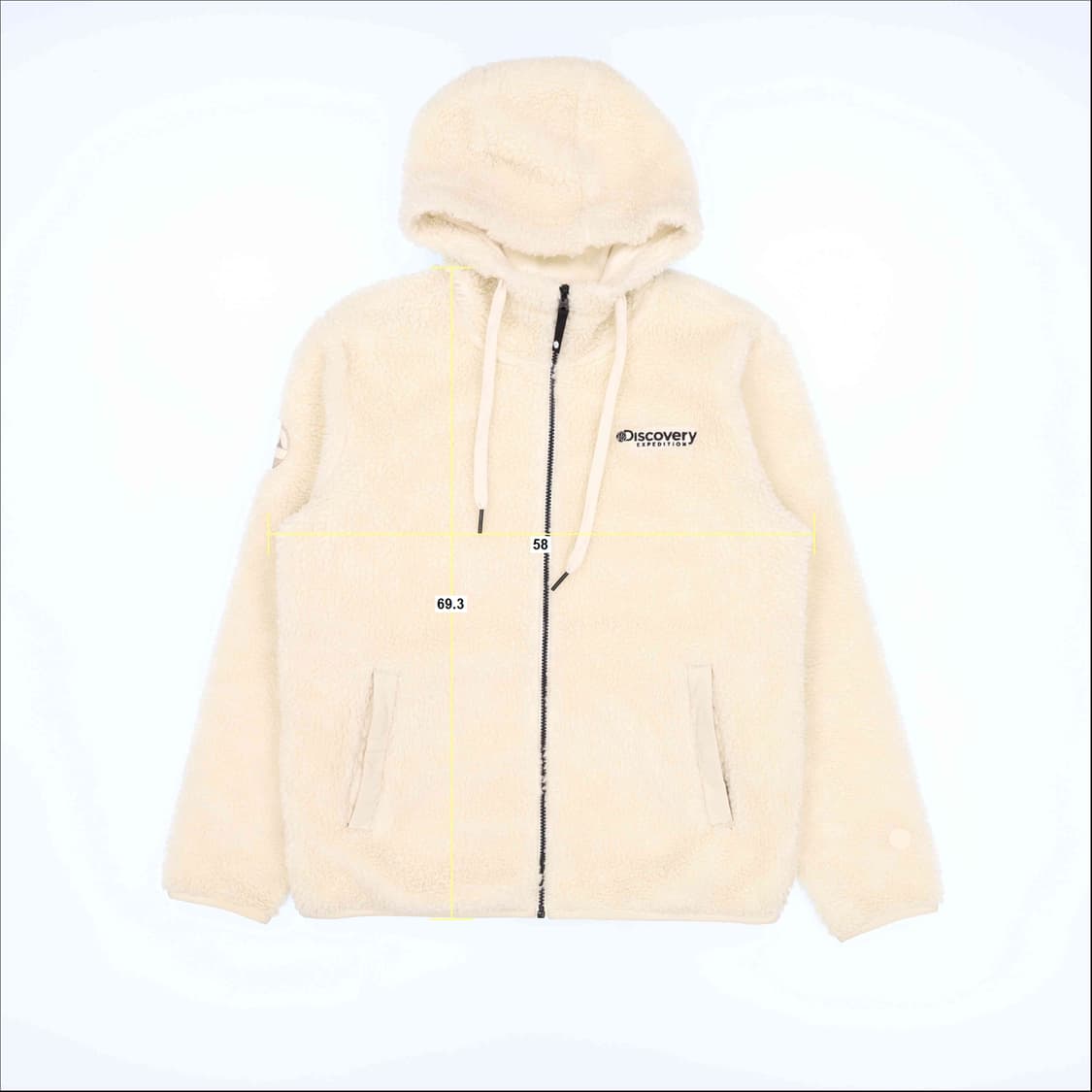 [100] 디스커버리 남성 부클 플리스 후드 집업 자켓 N6860 상품이미지6