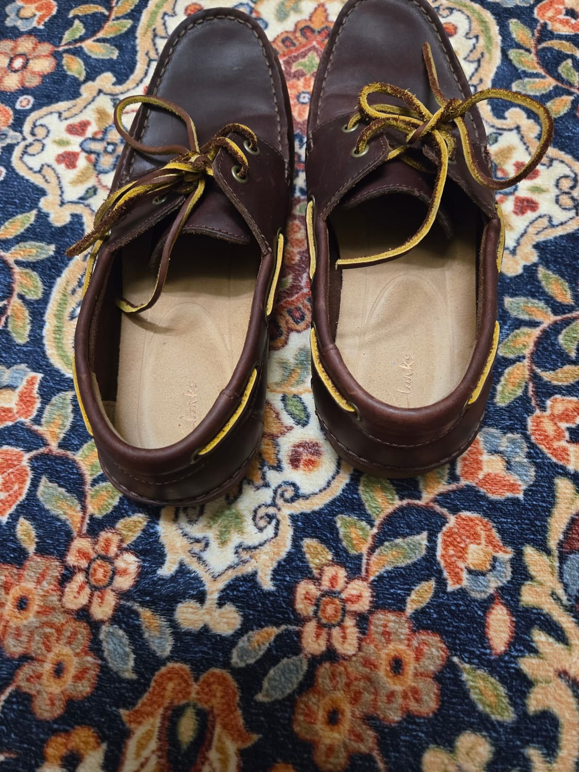 클락스(Clarks) 클래식 가죽 보트슈즈 (UK 6.5/250) 상품이미지5