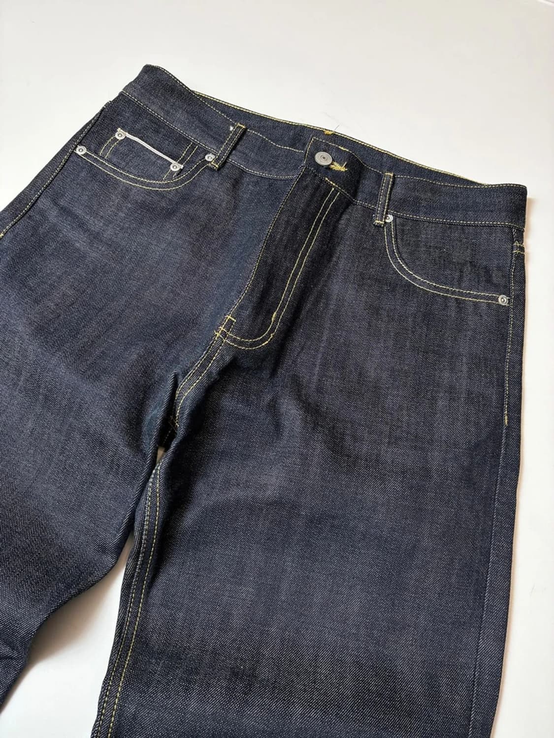 유니폼브릿지 스트레이트 생지 데님 팬츠 PN8844 상품이미지2