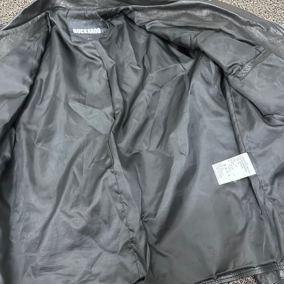 BUCKAROO 버커루 양가죽 라이더 자켓 XL 상품이미지9