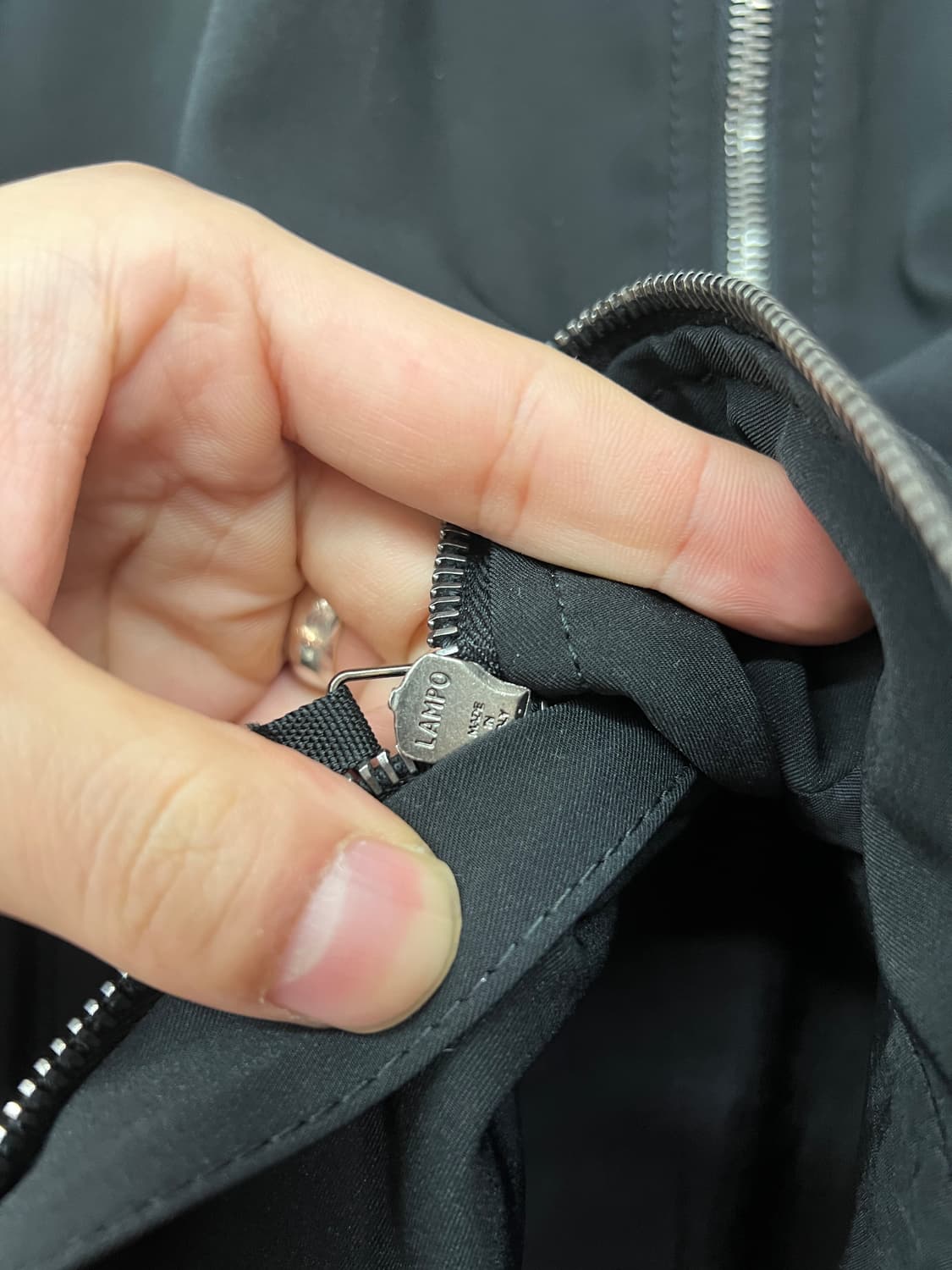 알마니 꼴레지오니 2way 블루종  상품이미지5