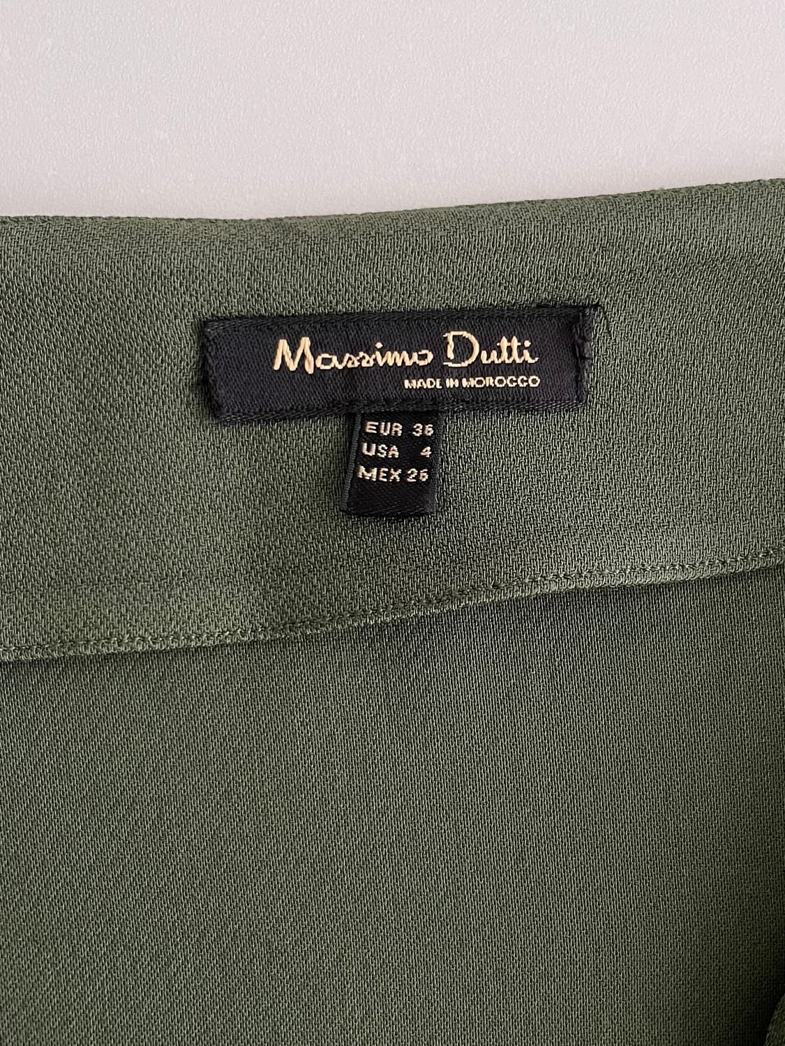 36) 마시모두띠 롱 원피스 그린 상품이미지5