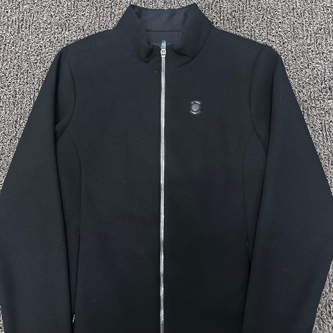 와이드앵글 여성 골프웨어 집업 자켓 블랙 90(S) 상품이미지2