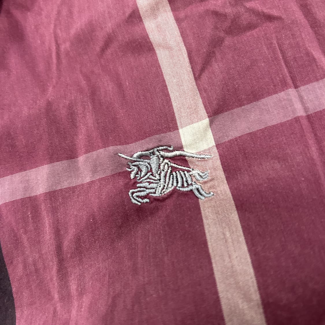 버버리 체크 셔츠 XL사이즈 상품이미지4