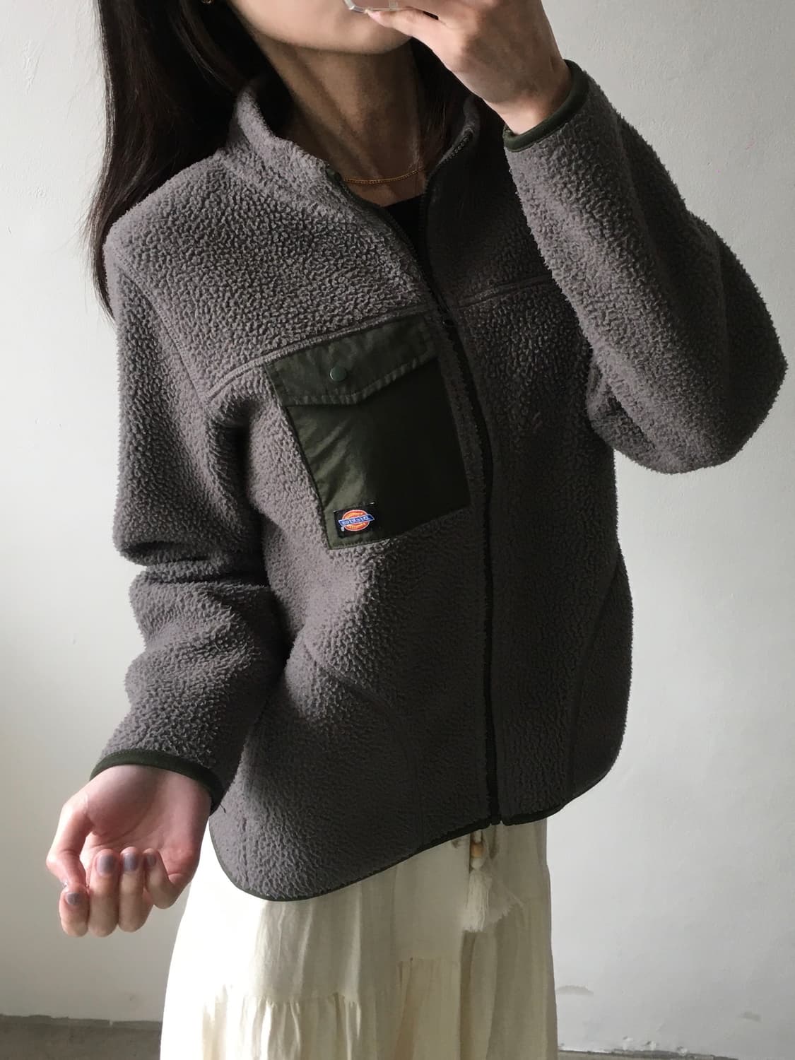 디키즈 플리스 가슴포켓 집업 상품이미지2